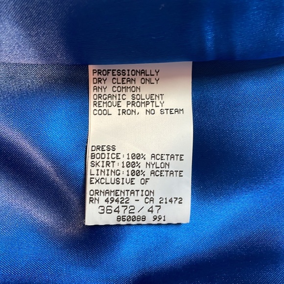 Jessica McClintock Gunne Sax Bridesmaid / Prom / Costume gown dress - Picture 11 of 15